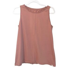 Pact Womens Tank Top Rose Quartz Pink 100 Percent Organic Cotton Size Large